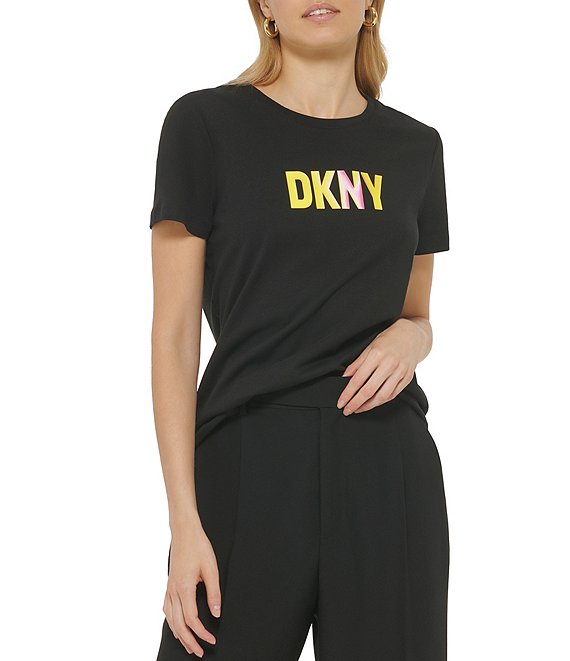 Donna Karan New York Dkny Big Logo T-shirts