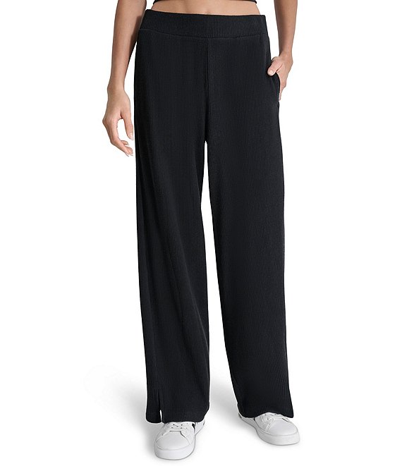 入荷now 買えない DKNY Sport Straight Relaxed Knit Rib Brushed Karan Donna by 服＆ファッション小物