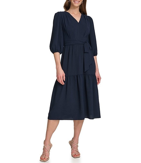 Dkny navy blue dress best sale