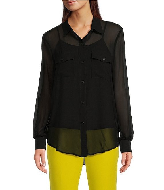 Dkny blouse discount size