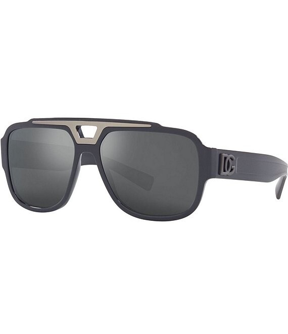 Dolce & Gabbana Men's Dg4389 59mm Pilot Sunglasses