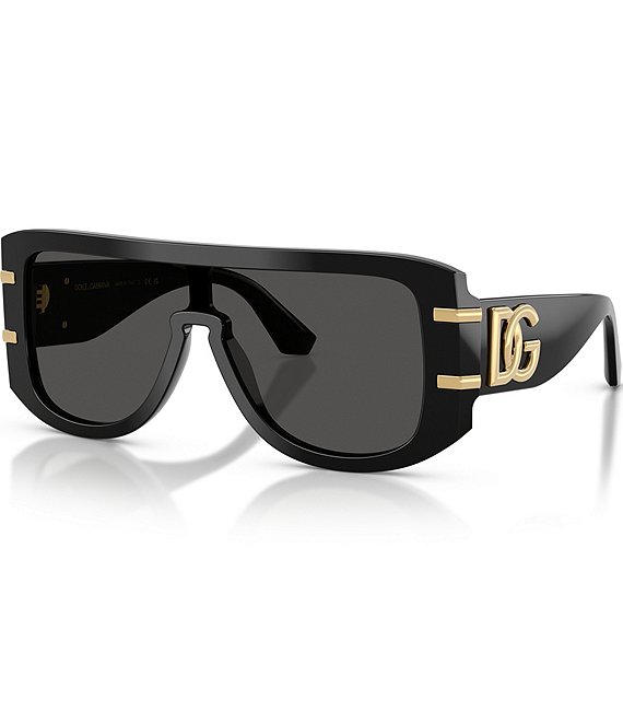 Dolce & Gabbana Men's DG4565 27mm Rectangle Sunglasses