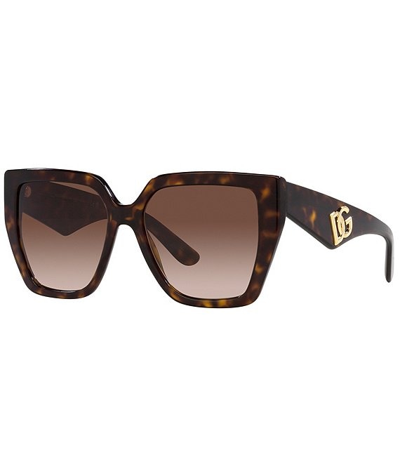 Dolce & Gabbana Women\'s Square Havana Sunglasses 55mm Dillard\'s | DG4438