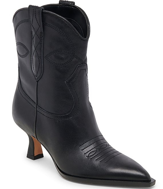 Dolce Vita Angel Leather Western Inspired Booties | Dillard's