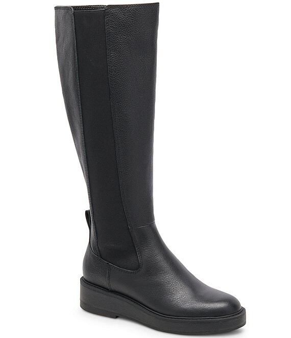 Dolce Vita Eamon H2O Water Resistant Leather Tall Boots | Dillard's