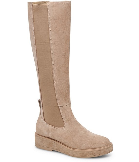 Dolce vita outlet tan suede booties