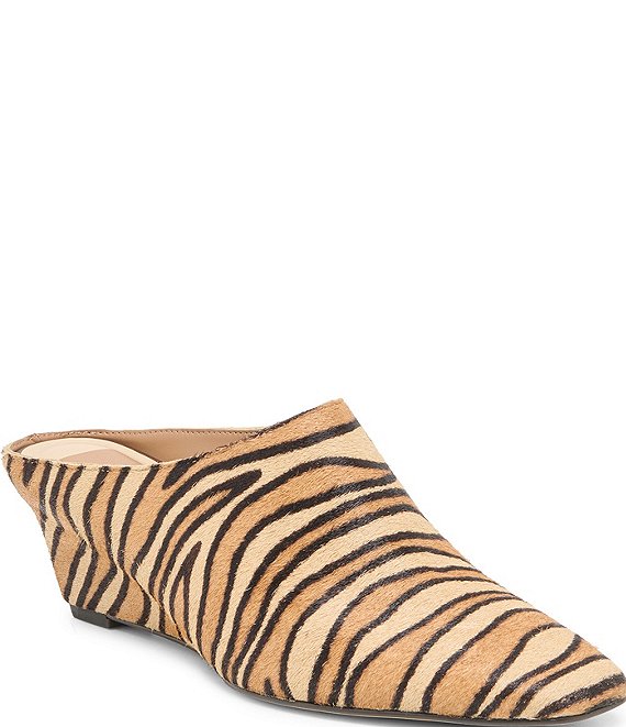 Dolce Vita Hilah Suede Wedge Mules