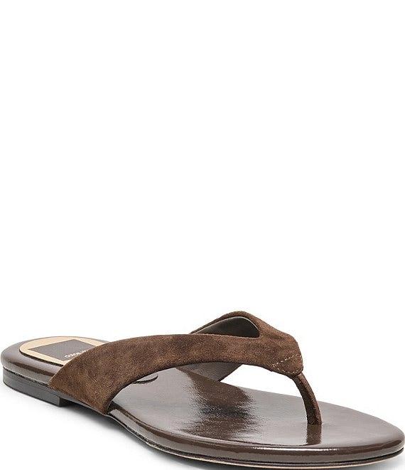 Dolce Vita Linnet Suede Thong Sandals