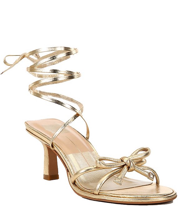 Dolce Vita Maison Metallic Leather Strappy Dress Sandals Dillard s