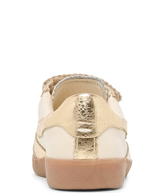 Dolce Vita Merit Hook-and-Loop Metallic Suede Leather Color Block