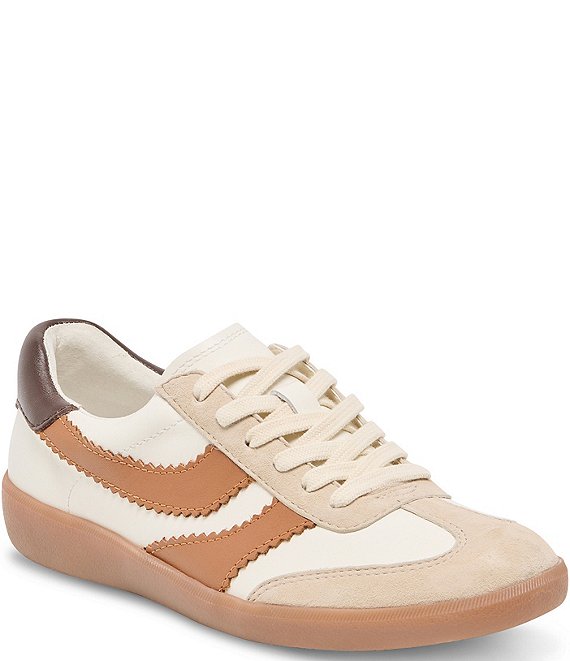 Dolce Vita Merit Leather Gum Sole Sneakers