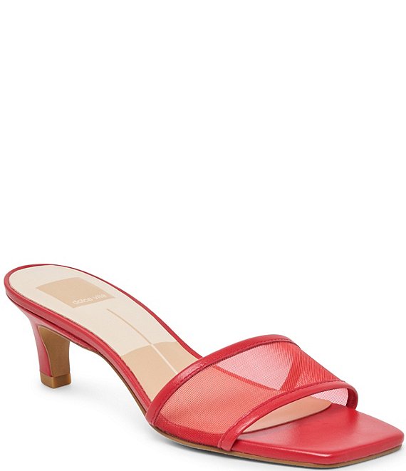 Dolce Vita Rexa Mesh Dress Slide Sandals