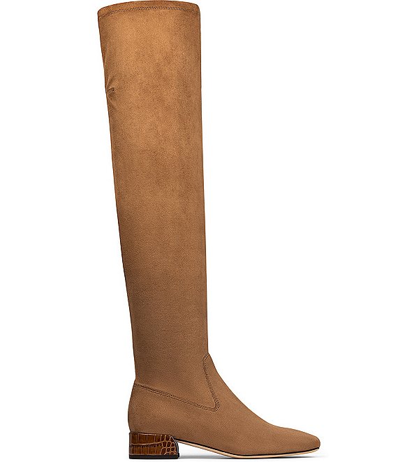 Donald Pliner Dolores Stretch Suede Over The Knee Boots Dillard s