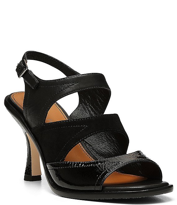 Donald Pliner Effi Leather and Suede Dress Sandals | Dillard's