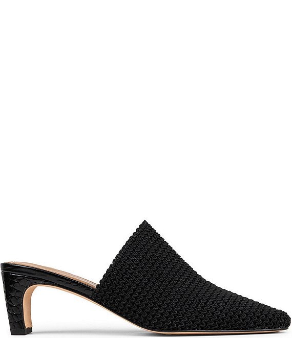 ★ブラックニードルinタンザナイト タンブルビーズ15×11.5×6.5ミリH Donald Pliner Jaliyah Stretch Macrame Mules | Dillard's