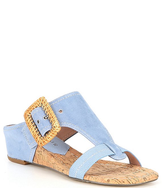 Donald Pliner Ofelia Suede Wedge Sandals Dillard s