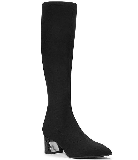 Donald Pliner Souma Stretch Crepe Tall Boots | Dillard's