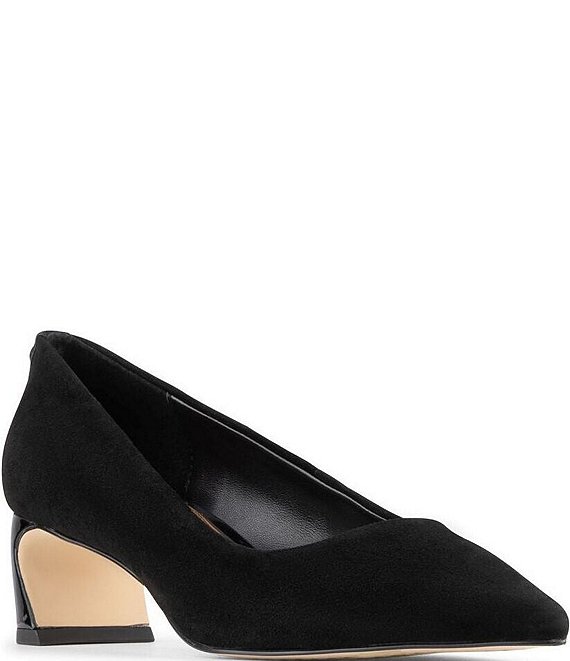 Donald Pliner Talani Slip On Block Heel Pumps