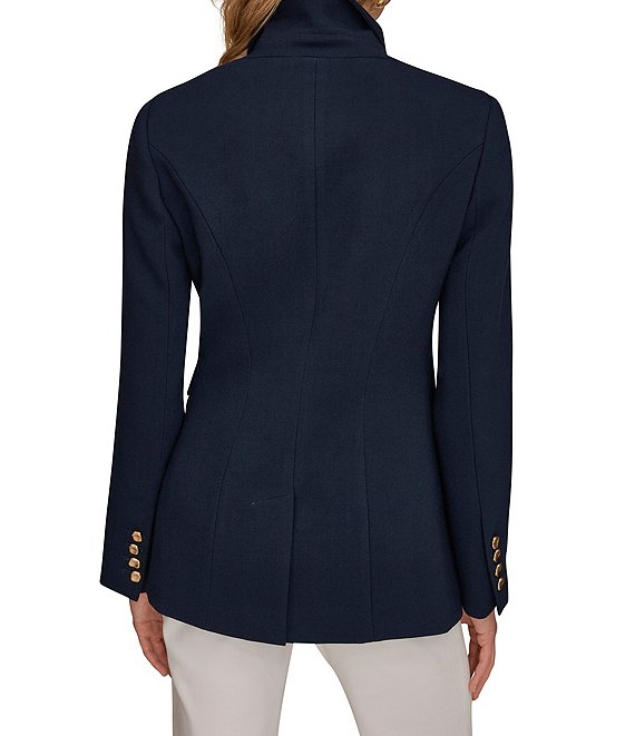 Donna Karan - 美品✦DONNAKARAN SIGNATUREダナキャランジャケットSネイビー Donna Karan Denim Double Breasted Blazer | Dillard's