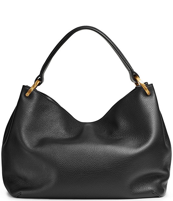 Donna Karan Glenwood Tassel Slouchy Shoulder Bag | Dillard's