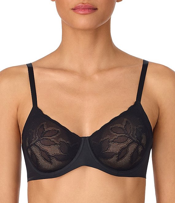 Donna Karan Lace Unlined Balconette Bra