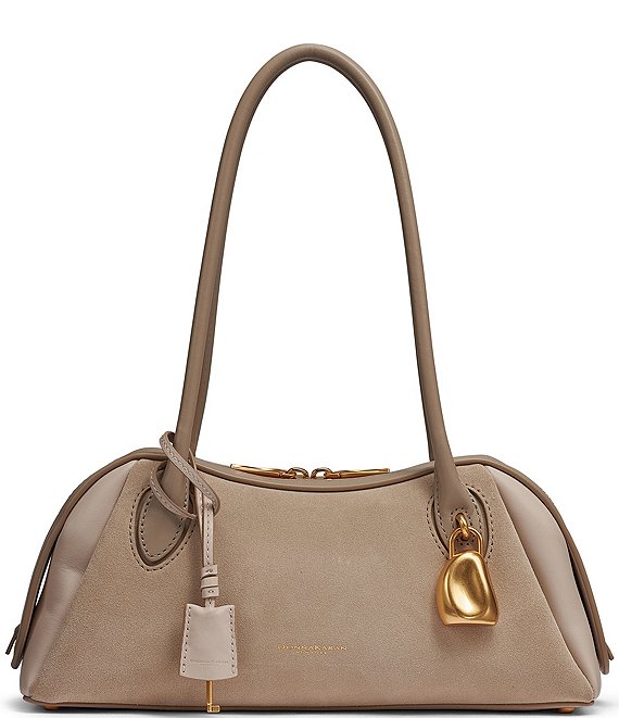 Donna Karan Terry Suede Shoulder Bag