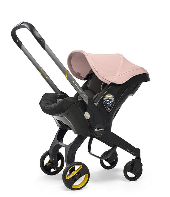Color:Blush Pink - Image 1 - Infant Convertible Car Seat and Stroller