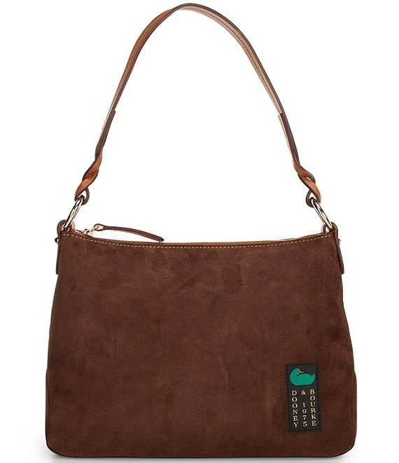 Dooney & Bourke Chloe 30 Suede Hobo Shoulder Bag