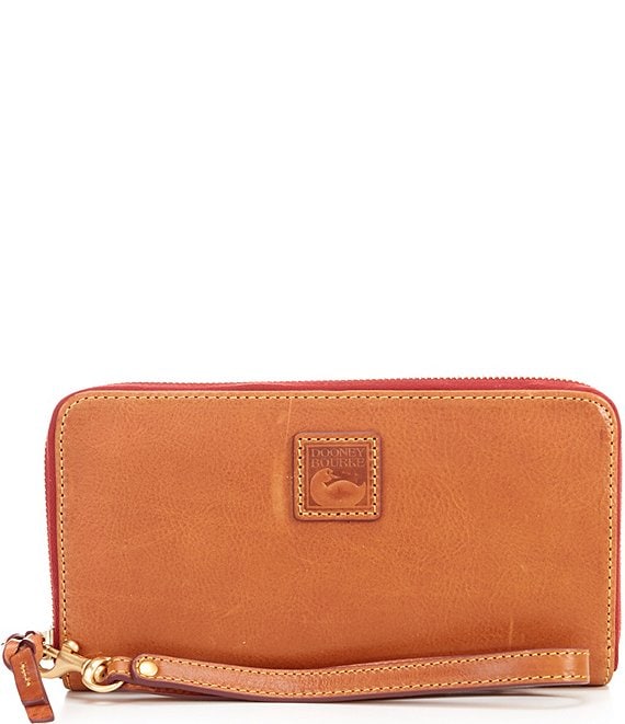 Dooney Bourke Florentine Collection Large Zip Around Leather