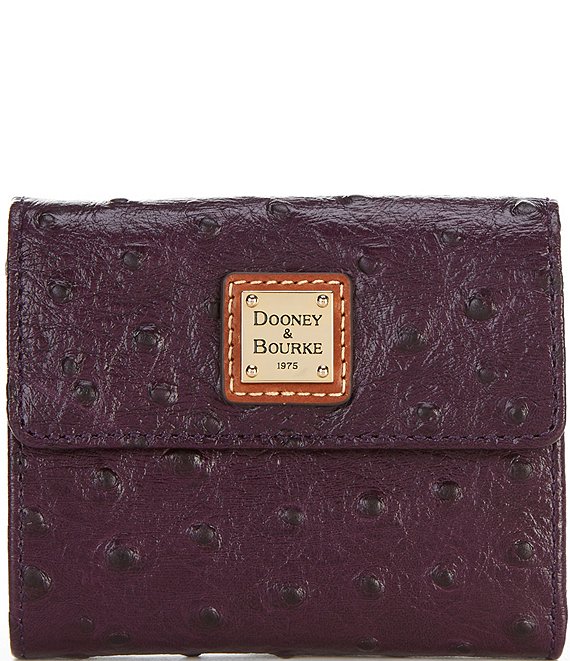 Dooney And Bourke Wallets Canada - Brown Womens Ostrich Small
