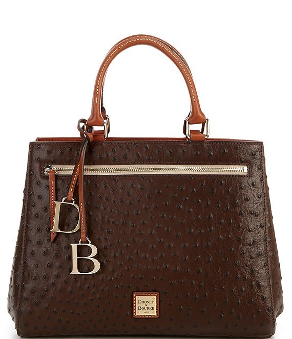 dooney and bourke ostrich shoulder bag