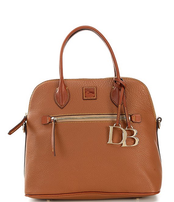Dooney & Bourke Large Pebble Leather Shoulder Bag