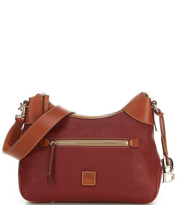 Dooney & Bourke Pebble Collection Leather Hobo Bag | Dillard's