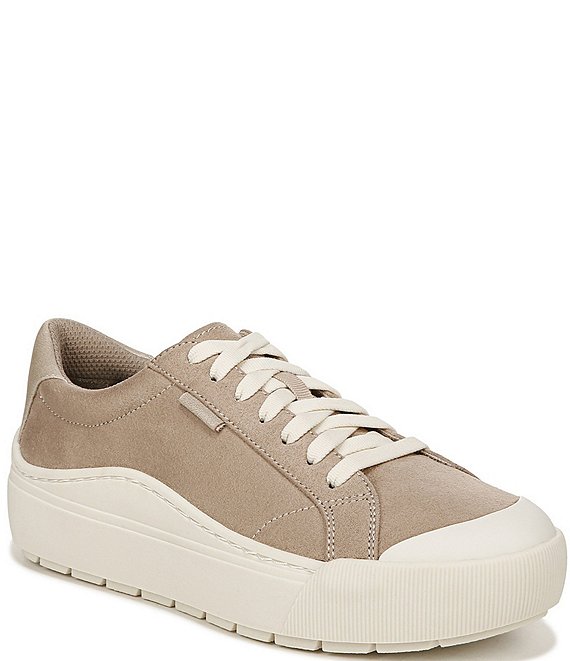 Dr Scholl's Time Off Microsuede Platform Sneakers