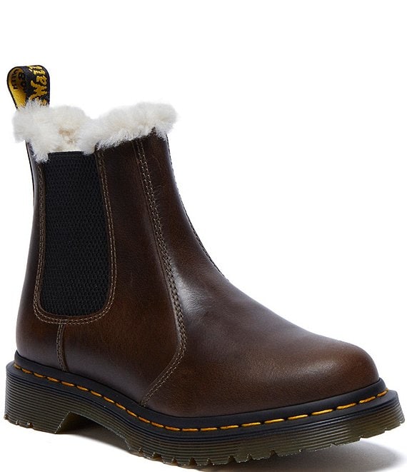 Dr. Martens 2976 Leonore Orleans Leather Chelsea Booties Dillard s