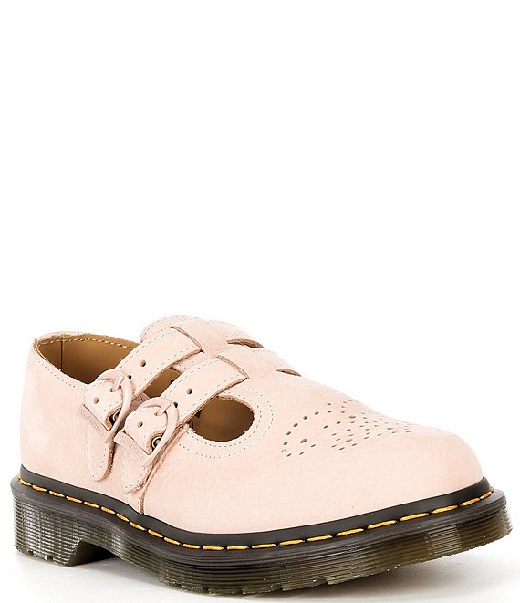 Dr. Martens Women's 8065 Nubuck Leather Brogue Detail Mary