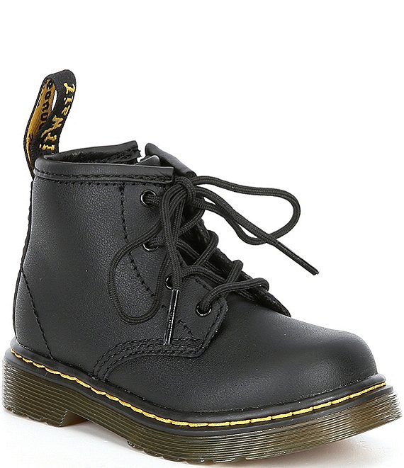 Dr. Kids' 1460 Softy T Leather Lace-Up Combat (Infant) |