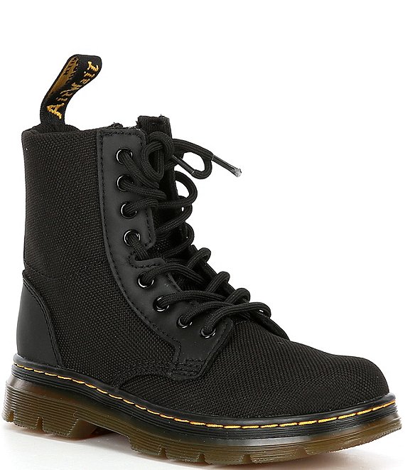 dr martens black combs boots