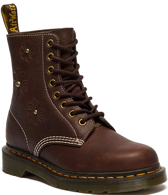 Dr. Martens Women's 1460 Pascal Flower Combat Boots
