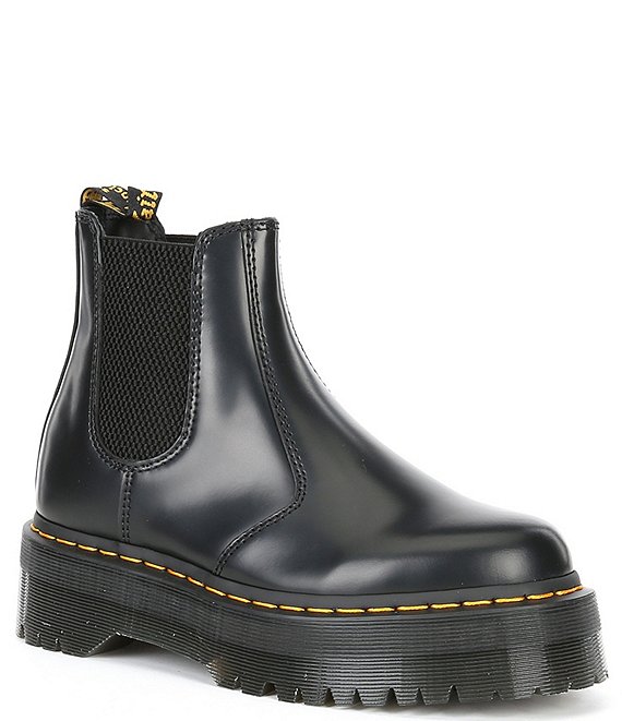 Dr. Martens Black 2976 Quad Chelsea Boots