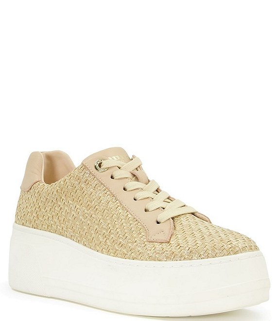 Buy DUNE LONDON Pink Womens Lace Up Sneakers | Shoppers Stop