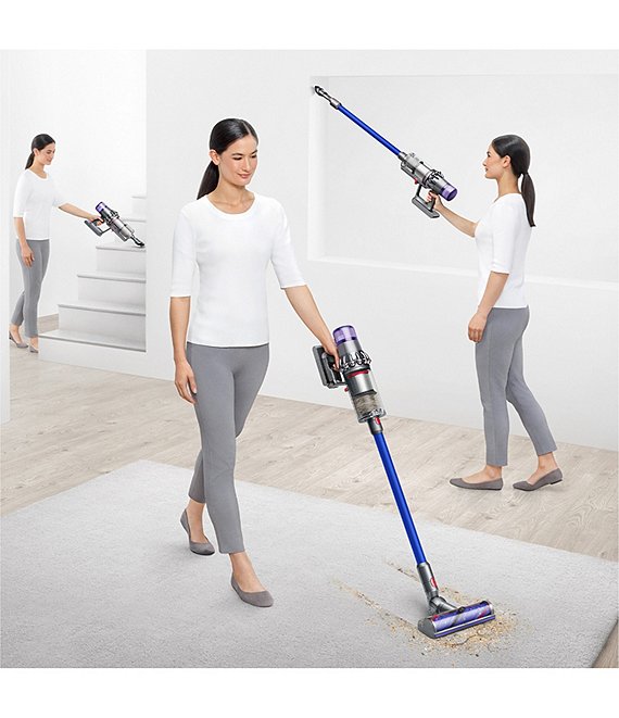 Dyson V11 Cordless Stick Vacuum Nickel/Blue | Dillard's