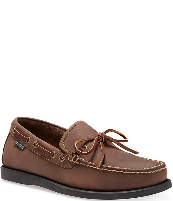 Eastland Men's Yarmouth Bomber Leather Camp Moc Slip On | Dillard's