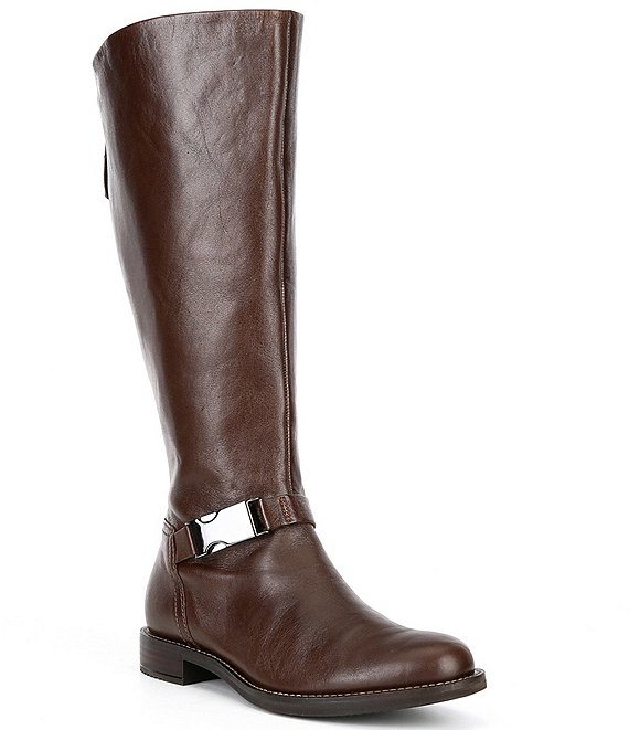 omfatte smal Picket ECCO Sartorelle 25 Buckle Tall Leather Dress Boots | Dillard's