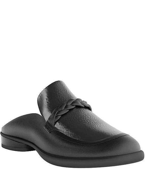 ECCO Sculpted LX Textured Leather Slip On Mules Dillard s