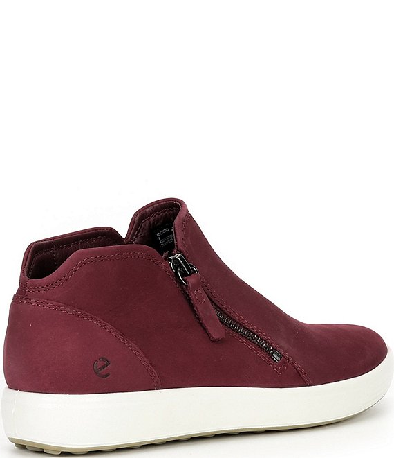 ruuumaSeaRoomlynn✳︎ECOLEATHERBUCKETHAT ECCO Women's Soft 7 Nubuck Low Zip Sneaker Booties | Dillard's