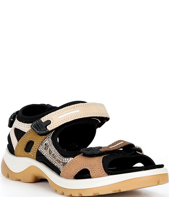 ECCO Offroad Yucatan Adjustable Strap Leather Sandals