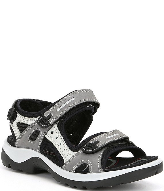 ECCO Offroad Yucatan Adjustable Strap Leather Sandals Dillard's