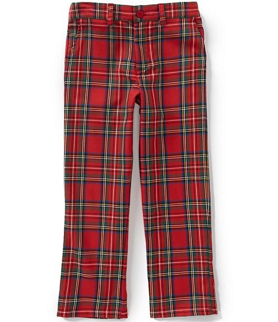 Edgehill Collection Little Boys Plaid Pants