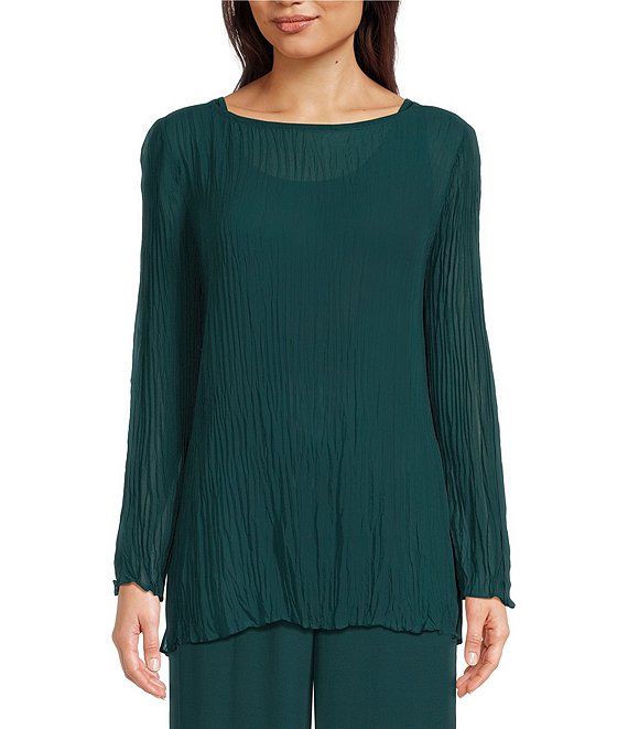 Eileen fisher silk top online